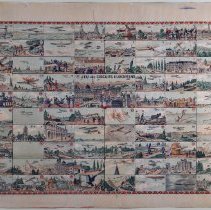 "Jeu des Circuits Européens": early French aviation-themed board game